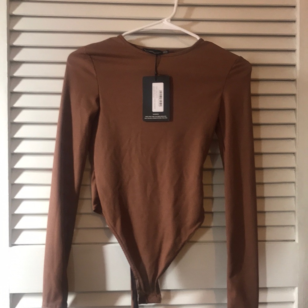 Pretty Little Thing Chocolate Bodysuit